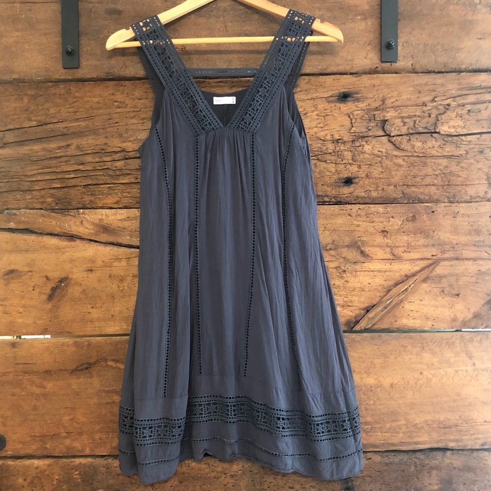 Gentle Fawn | Embroidered Strap Dress